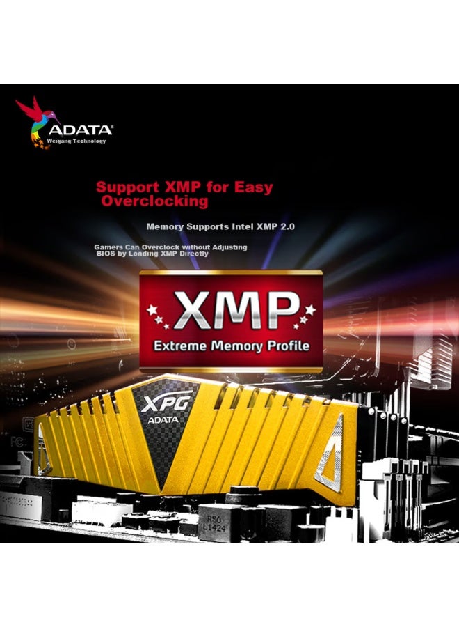 Adata Xpg Weilong Z1 Ddr4 3200 8gb, Gold, Desktop Memory, 2 X - Image 4