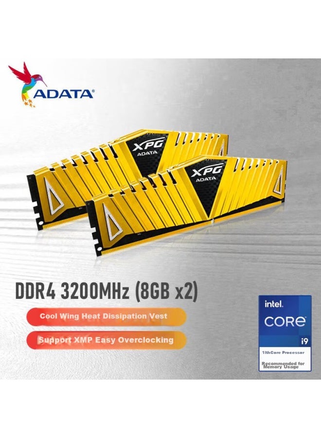 Adata Xpg Weilong Z1 Ddr4 3200 8gb, Gold, Desktop Memory, 2 X - Image 5
