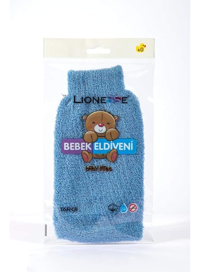 Lionesse Organic 100% Cotton Bath Mitt For Baby Or Child - Image 2
