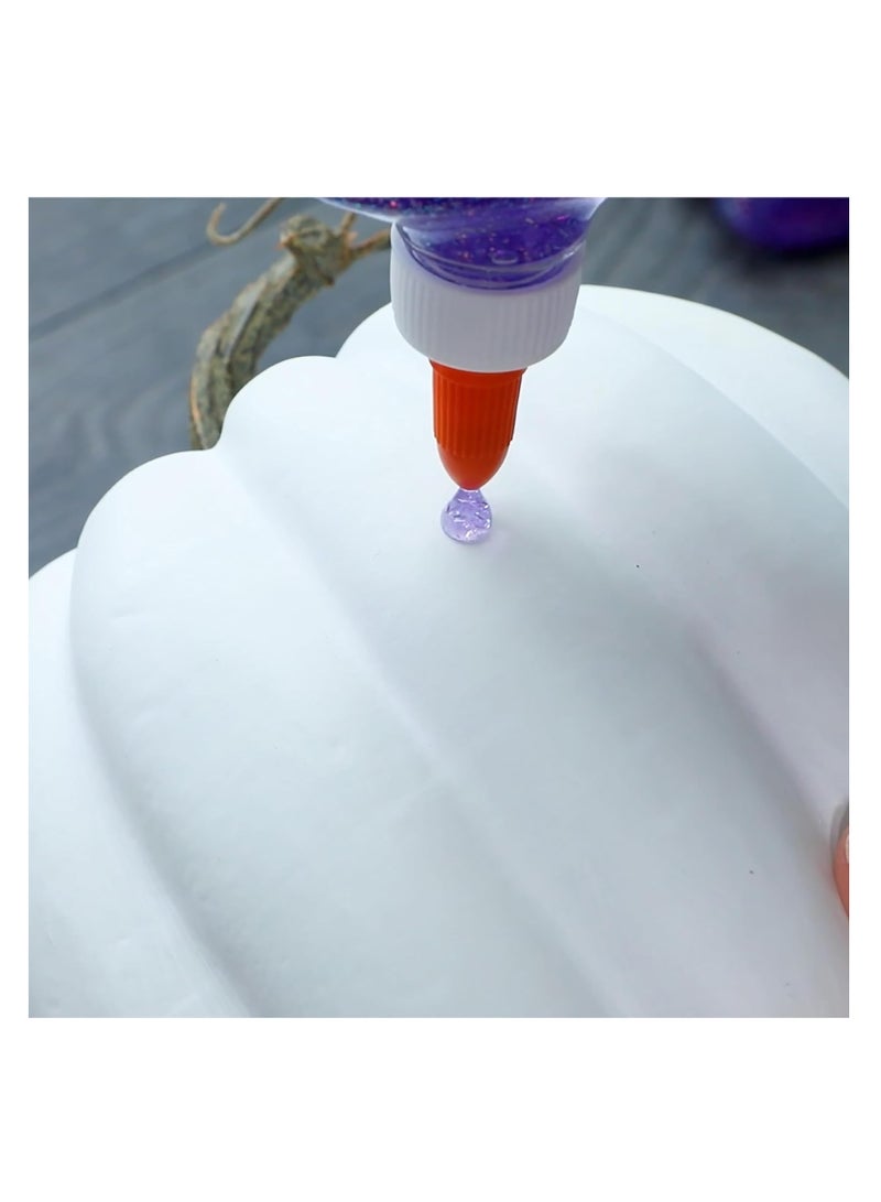 Elmer's PVA Glitter Glue | Pink | 177 mL | Washable & Kid Friendly | Great for Making Slime & Crafting - Image 2