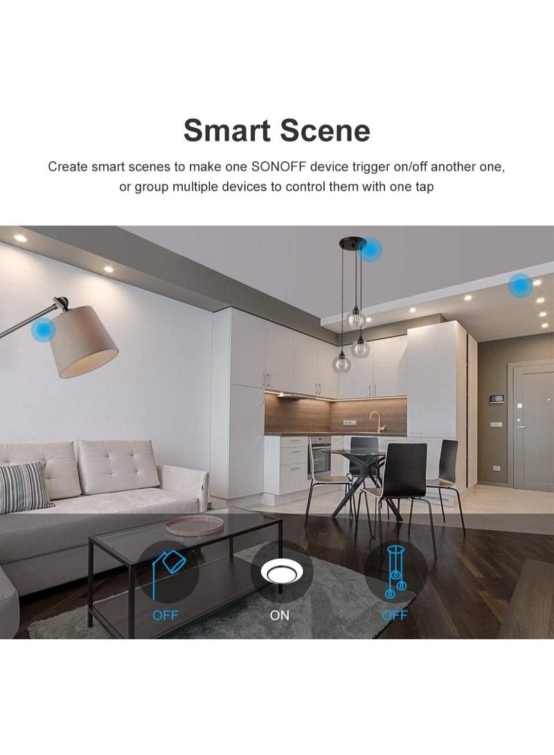 Sonoff Touch EU Smart Wireless Wall Light Control Switch Type Switch / T2EU3C-TX/white