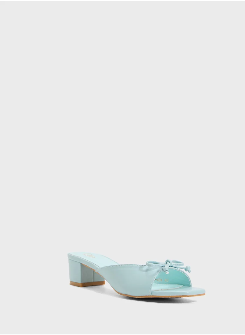 ايلا Heeled Mule With Bow