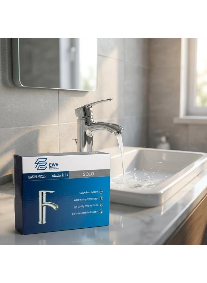 EWA Full basin washbasin mixer - Image 1