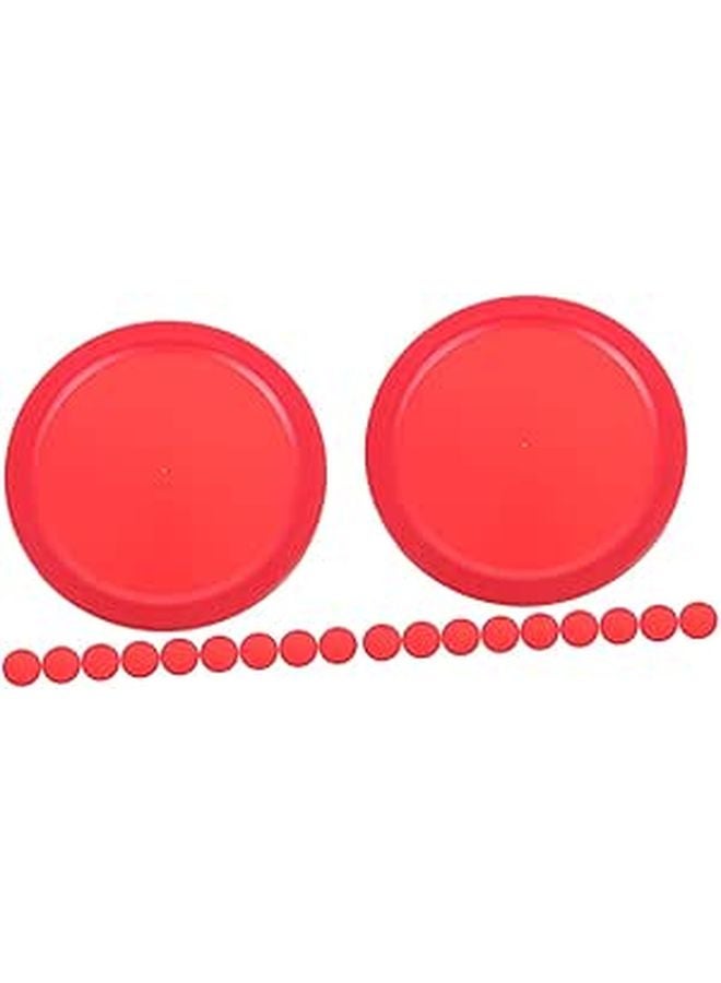 20 Ice Hockey Pucks for Indoor Games Enhanced Maneuverability Game Room Sports