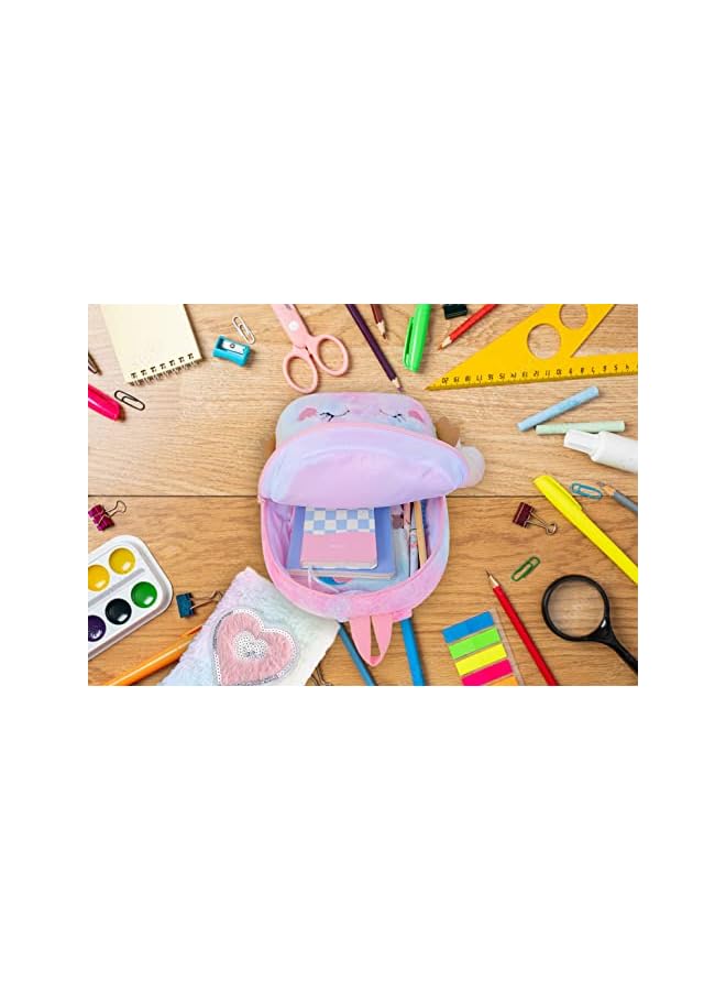 Raxoom Fluffy Unicorn Backpack Rainbow Plush Bag With Fuzzy Notebook & Stickers Cute And Soft Toy For Stylish School Supplies - Perfect Girl'S Dream Gift And Diary Notebook For Kids - Image 3