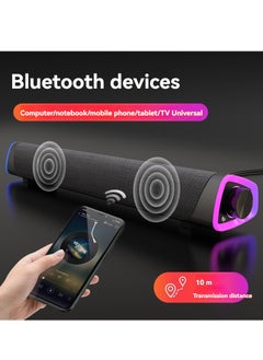 M MIAOYAN New Bluetooth Speaker, Computer Speaker, Dual Speaker Desktop Sound System, Subwoofer.  - Image 2