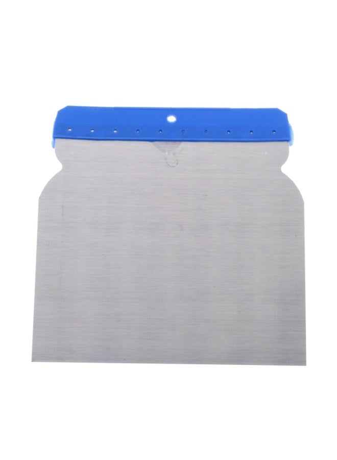 Abbasali Drywall Square Scraper Putty Knife Set 4pcs Set With Gloves & Face Mask (Metal) - Image 4