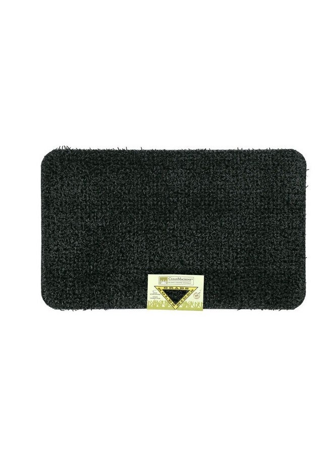 Grassworx Clean Machine Flair Rectangular Scraper Doormat Flint 18 x 30 Inch 10372029 - Image 1