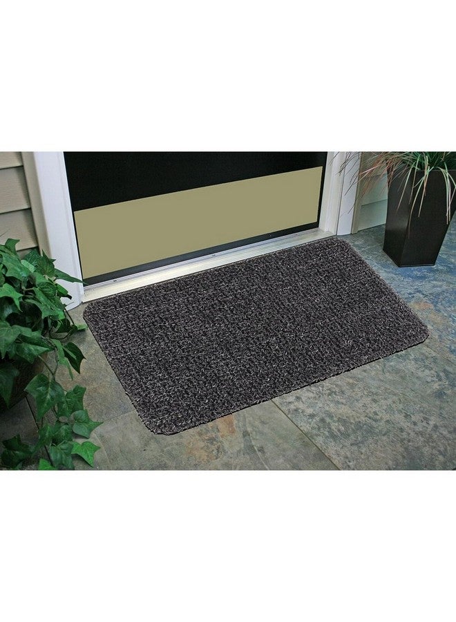 Grassworx Clean Machine Flair Rectangular Scraper Doormat Flint 18 x 30 Inch 10372029 - Image 4