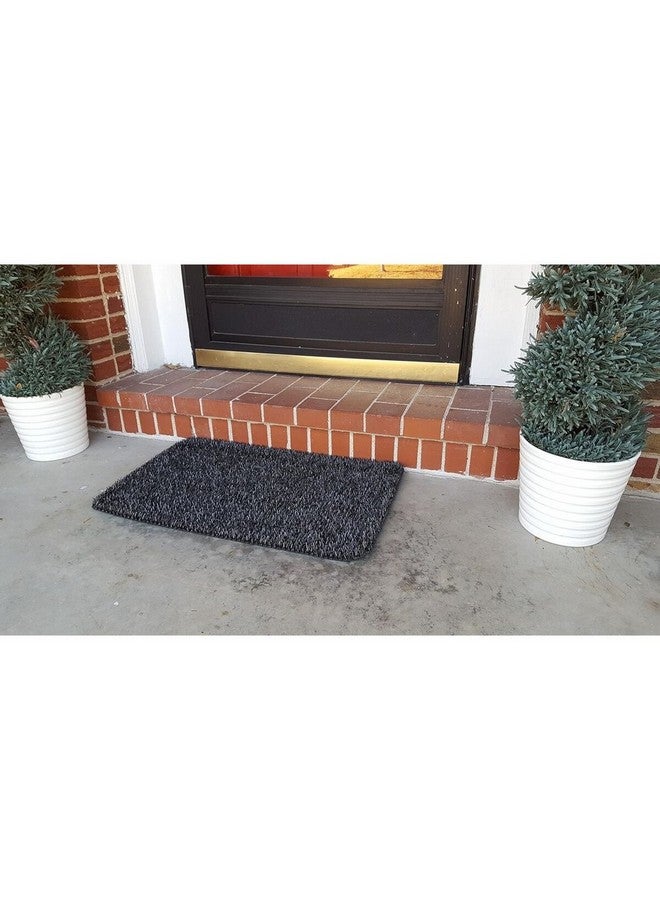 Grassworx Clean Machine Flair Rectangular Scraper Doormat Flint 18 x 30 Inch 10372029 - Image 5