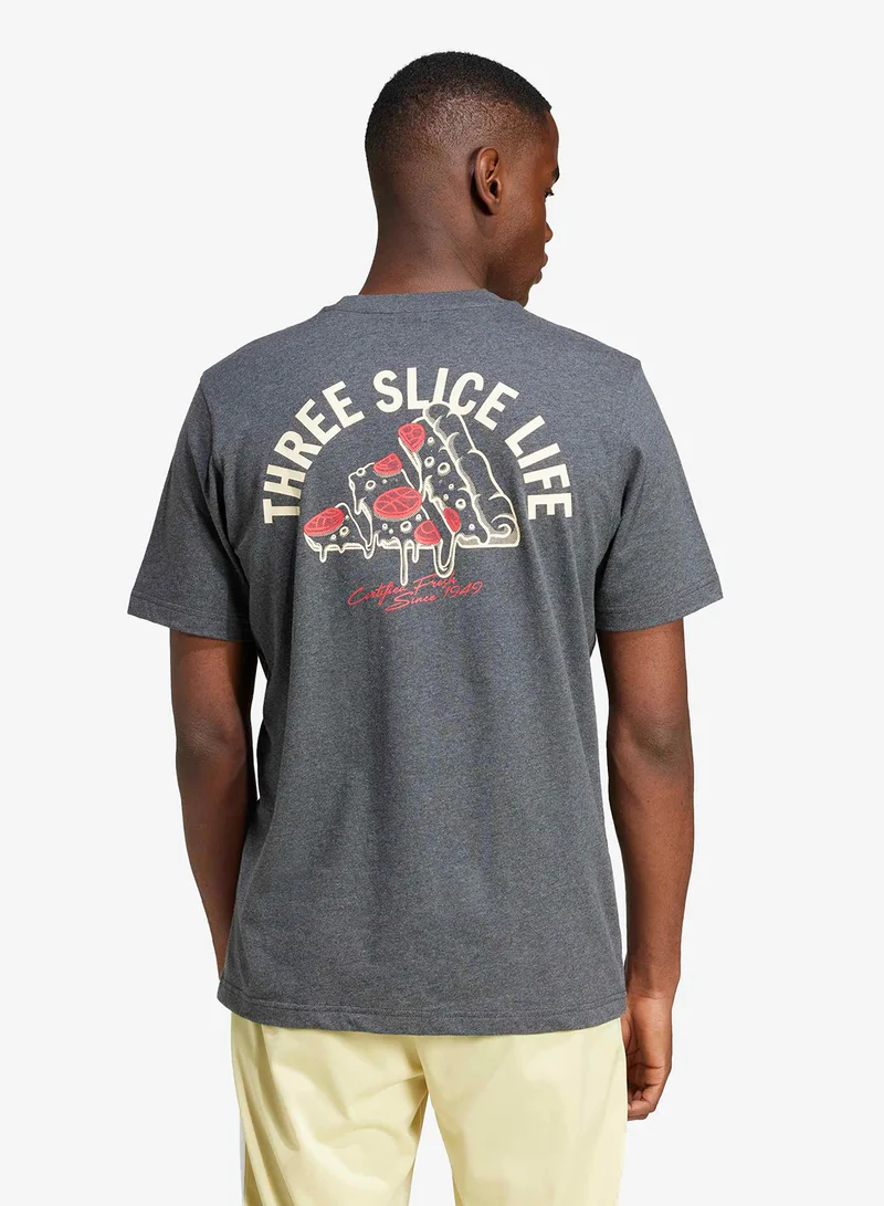 Adidas Lounge Pizza Graphic T-Shirt