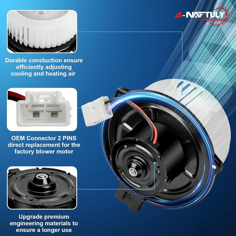 A-NAFTULY AC Blower Motor Fan Replacement for Mazda 6 and CX-5 (2014-2021) - Image 4