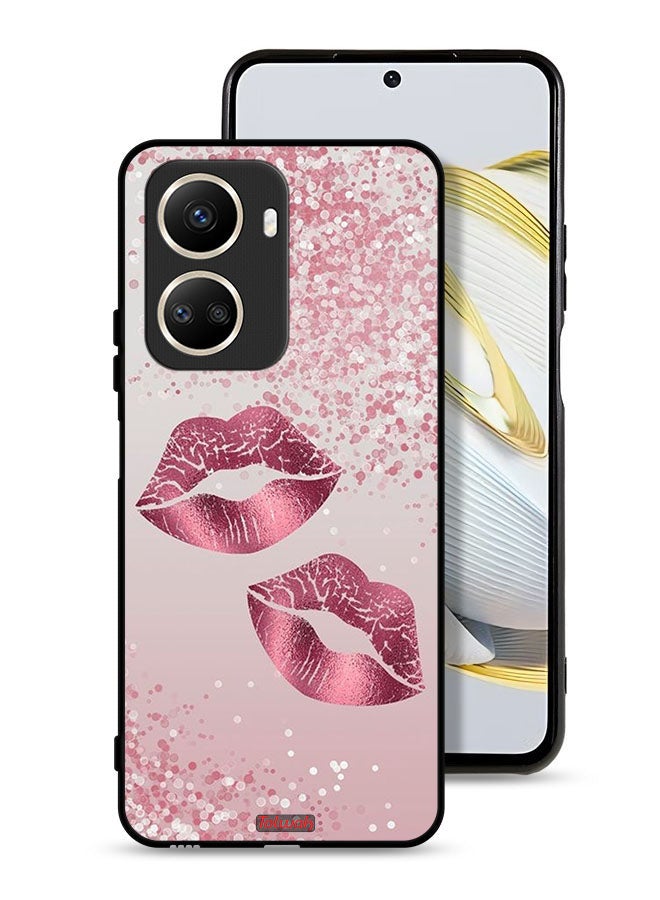 Tolwak Huawei nova 10 SE Protective Case Cover Glitter Lips - Image 1