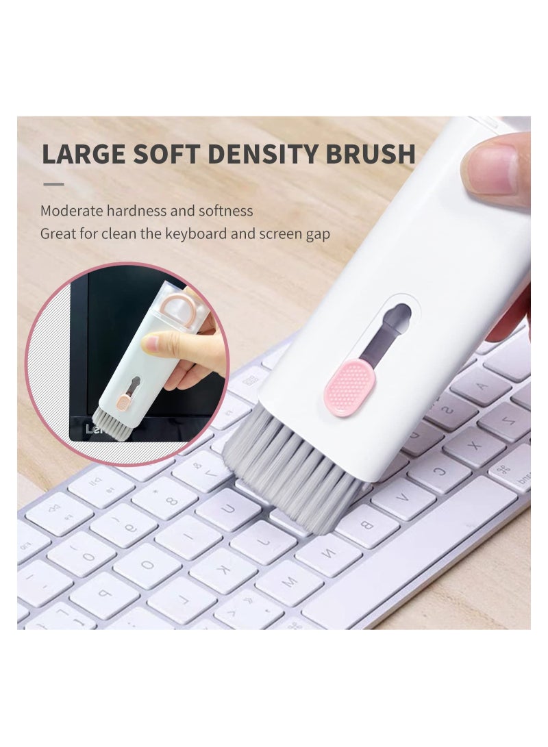 7 in 1 Keyboard Cleaner Set, Computer MacBook Earphone Cleaning Kit, Tablet and Screen Dust Brush Including Soft Sweep - Image 4