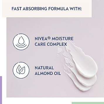 Nivea كريم نيفيا المرطب اليومي المغذي 24 ساعة SPF30 50 مل مرطب للوجه مع عامل حماية من الشمس 30 كريم يومي للوجه للبشرة الجافة أساسي للعناية بالبشرة - Image 3