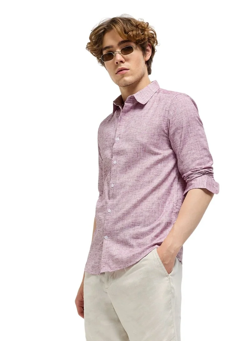 The Bear House  Shirt for Men | Slim Fit, Long Sleeve, Casual or Formal Button-Down | Soft, Breathable Fabric for Work, Everyday, & All-Season Wear in Stylish for Men | Best Price UAE