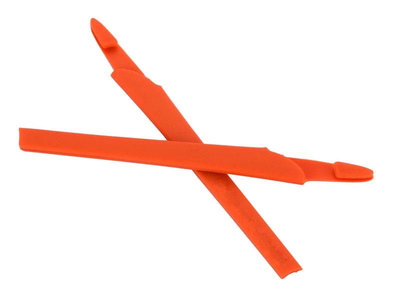 NicelyFit Replacement Temple Ear Socks for Oakley Crosslink Pro Sweep Switch Glass Frames (Orange) - Image 2