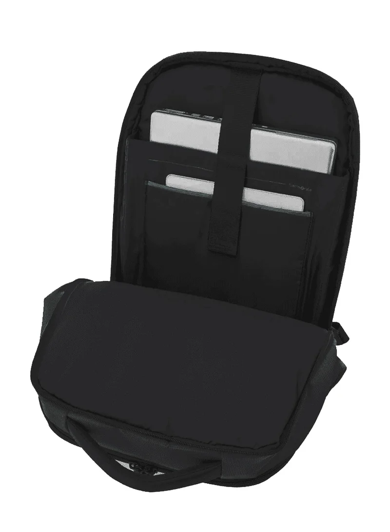 Samsonite  Tech-It 15.6" Laptop Backpack, Polyester, Black|Smart Sleeve|Key Hanger|Laptop Compartment|Tablet Compartment|Inner Mesh Pocket - 3 Years International Warranty  | Best Price UAE