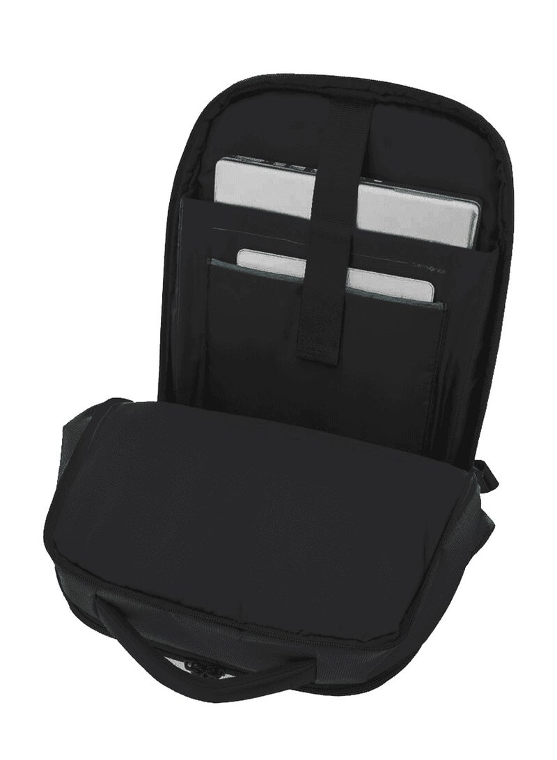 Samsonite Tech-It 15.6" Laptop Backpack, Polyester, Black|Smart Sleeve|Key Hanger|Laptop Compartment|Tablet Compartment|Inner Mesh Pocket - 3 Years International Warranty - Image 4