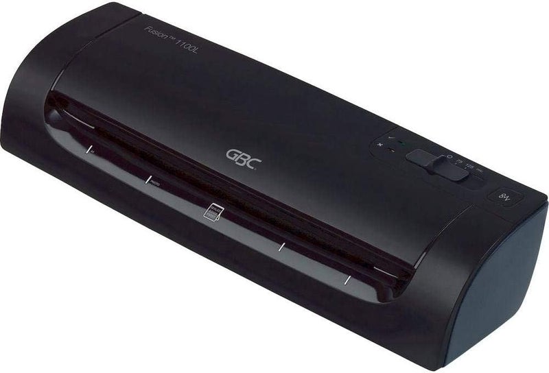 آلة تغليف GBC A4 Fusion 1100L، تغليف عالي السرعة، وقت التسخين 3 دقائق، تغليف ساخن/بارد، أكياس تغليف من 75 إلى 125 ميكرون، مثالي للمكتب المنزلي أو المكاتب الصغيرة، أسود، 4400746EU - Image 4