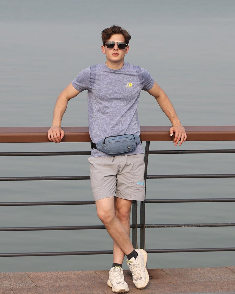 WATERFLY Fanny Pack Waist Bag: Small Hip Pouch Bum Bag Fannie Pack Phanny Fannypack Waistpack Bumbag Beltbag Sport Slim Fashionable for Jogging Hiking Hiker Woman Man - Image 4