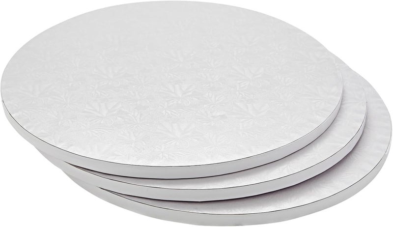 Juvale 14-Inch Round Cake Drums - Sturdy Base Support & 14-Inch Cake Boards - Disposable Cleanup & Baking Supplies - Pack of 3, 14 in - Image 1