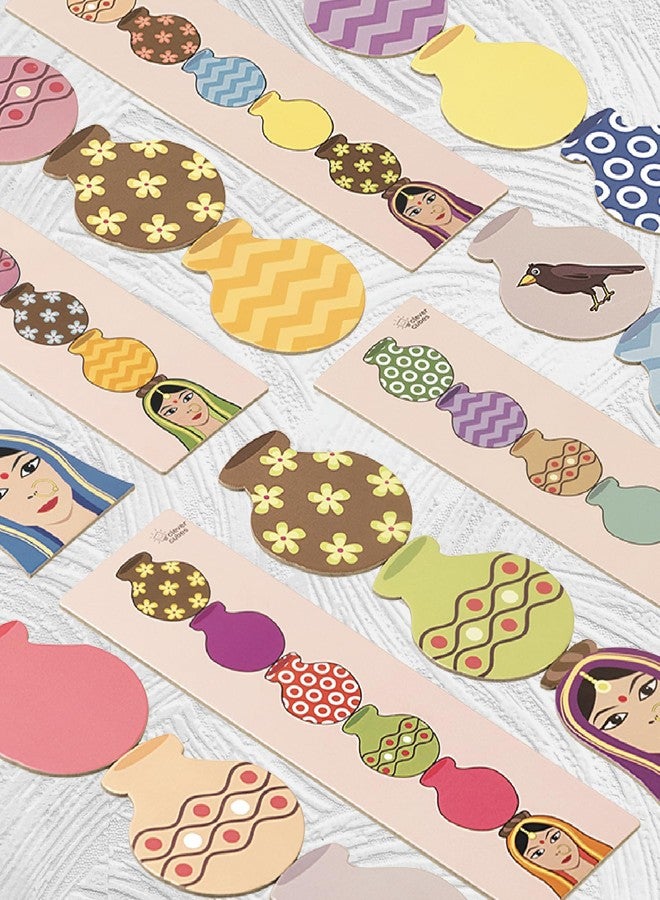 كليفر كيوبس مكعبات ذكية لرسم المخططات | ألعاب أنشطة | ألغاز إبداعية | للأطفال من عمر سنتين إلى أربع سنوات | ألعاب تعليمية للتعلم المبكر | أطفال ما قبل المدرسة | التكديس والفرز والتعرف على الألوان والأنماط | - Image 5