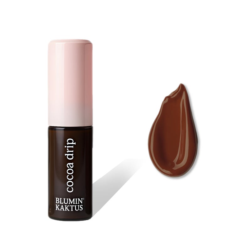 blumin kaktus Blumin’Kaktus Glaze Guard Lip Oil SPF – Cocoa Drip – Sheer Cocoa-Brown, 6 ml - Image 2