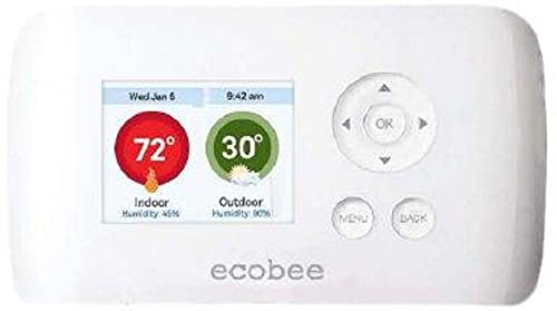 ecobee Smart Si Thermostat 2 Heat-2 Cool with Full Color NON-Touch Screen - Image 5