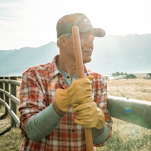 Wells Lamont Men’s Deerskin Leather Driving Gloves, 100% Full Grain Deerskin with Keystone Thumb, Soft and Flexible Fit for Light-Duty Work and All-Day Comfort - Image 4