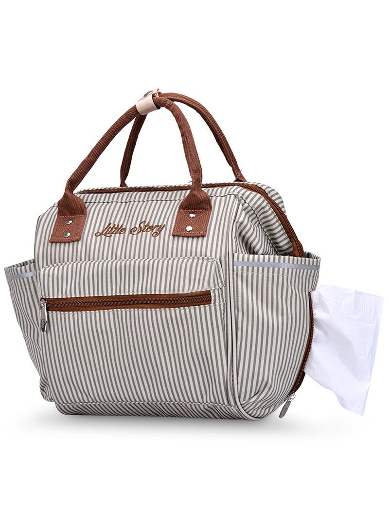 Little Story Ace Diaper Bag - Ivory - Image 3