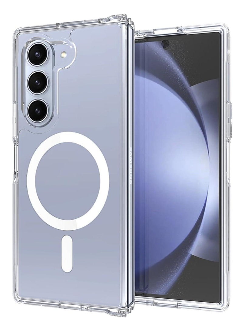 Cover Samsung Galaxy Z FOLD 6 TPU Magsafe Phone Case - Clear  - Image 2
