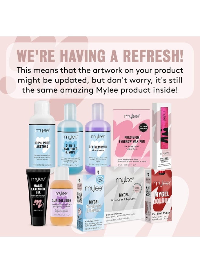 mylee Gel Polish Remover Acetone 250ml Salon Professional UV LED Nail Polish Cleaner for Manicures and Pedicures - Image 5