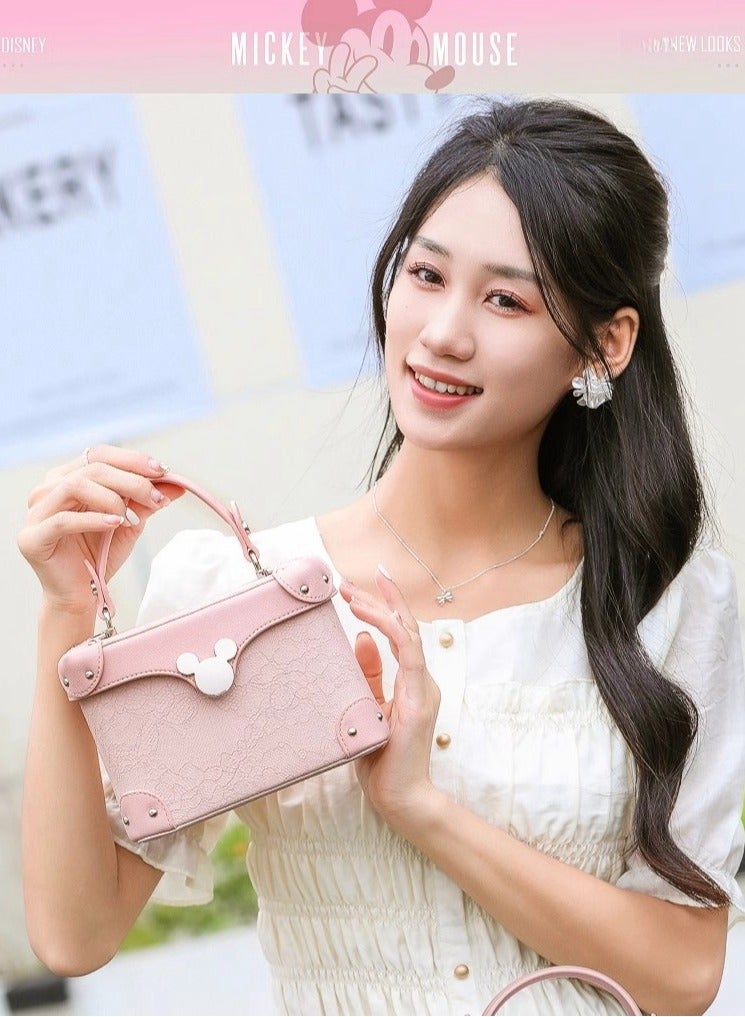 Disney Popular Handheld One Shoulder Crossbody Commuter Light Luxury Small Square Bag - Image 2
