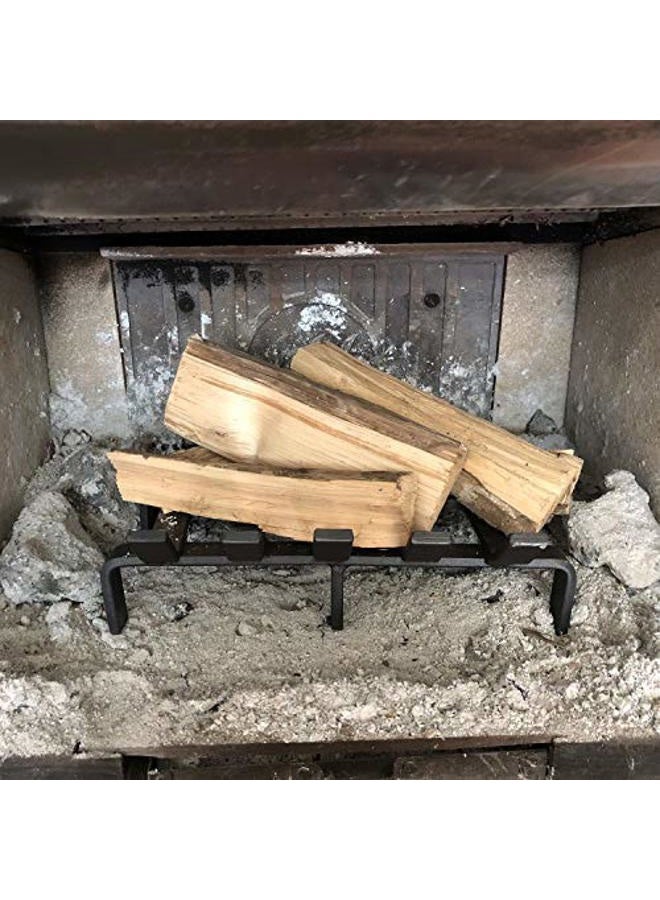 Hi Flame Fireplace Log Grate Heavy Duty Solid Steel Wood Burning Fire Place Wood Stove Firewood Holder - Image 4