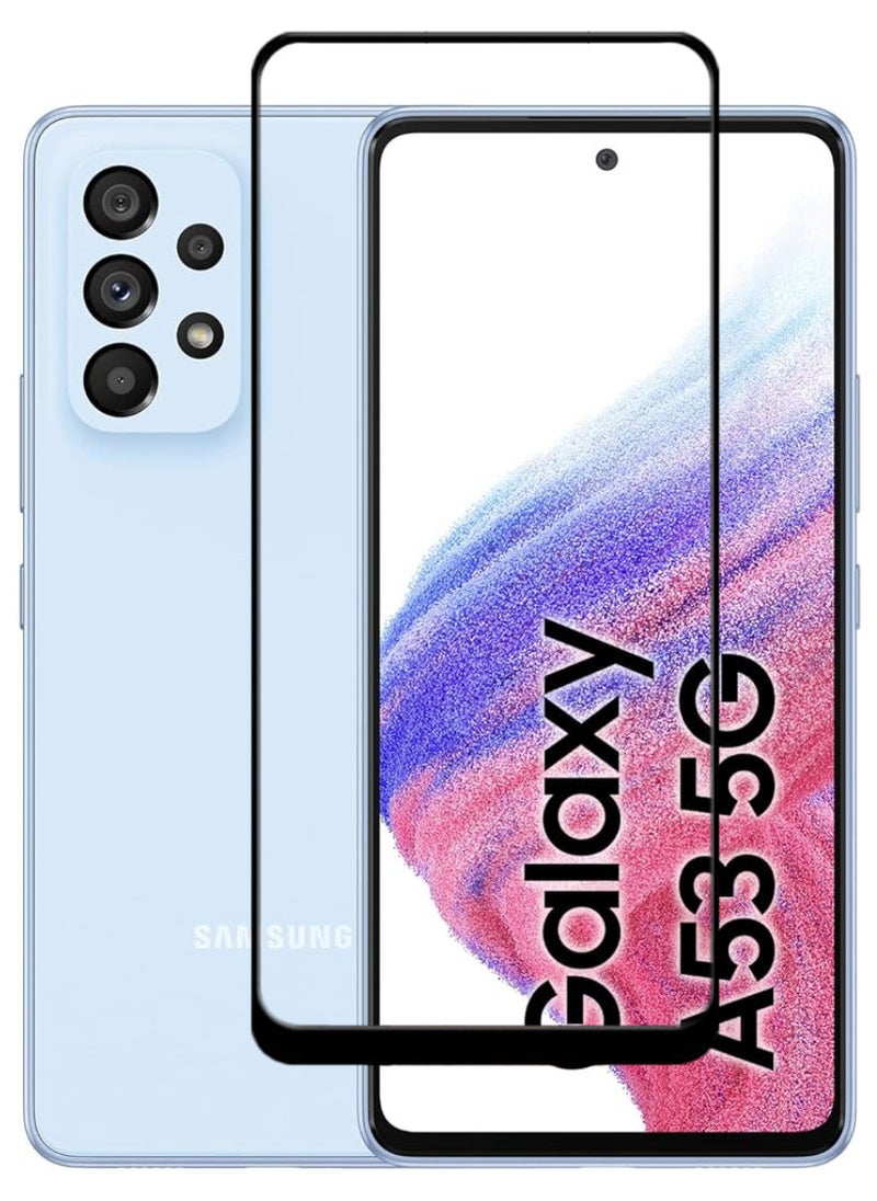 ACLIX Antistatic ESD Dustproof Premium Quality High Definition Tempered Glass Screen Protector Designed For Samsung Galaxy A53 5G - Image 1
