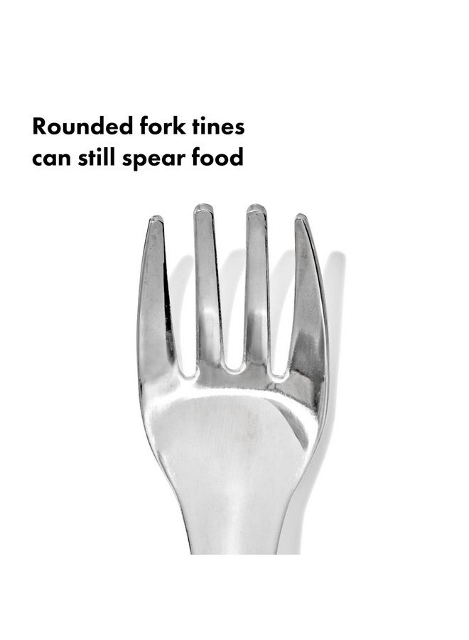 OXO Tot Fork and Spoon Set - Opal - Image 2