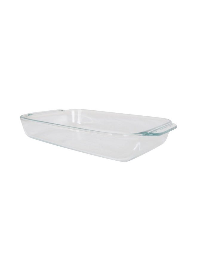 PYREX - Basics 2Qt Oblong With Red Cover - Image 1