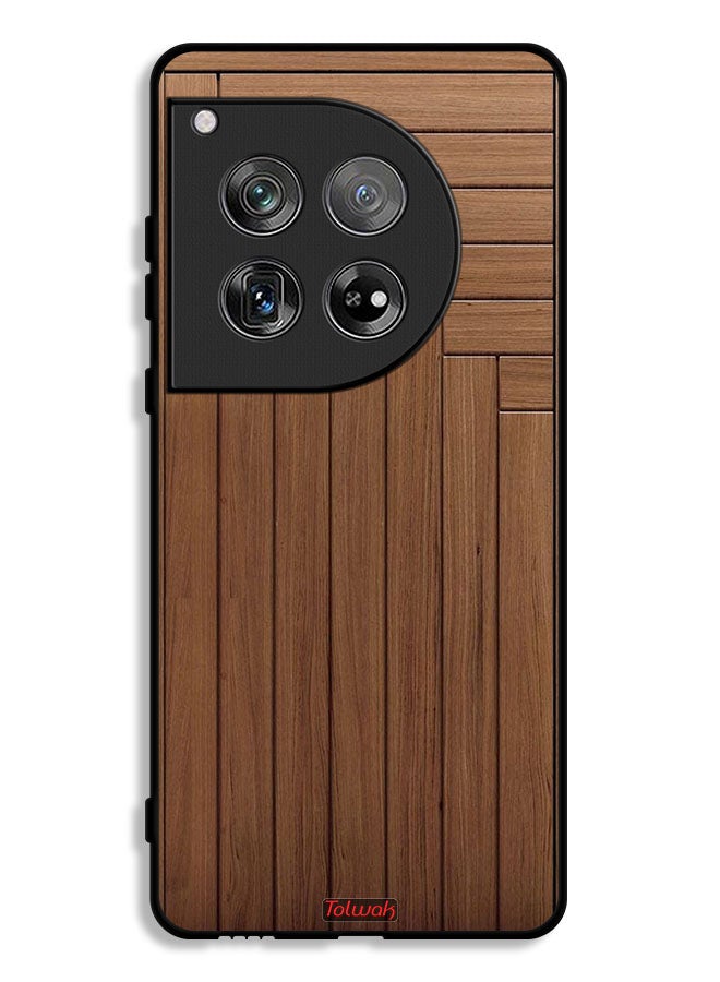 Tolwak OnePlus 12 Protective Case Cover Door Pattern - Image 1