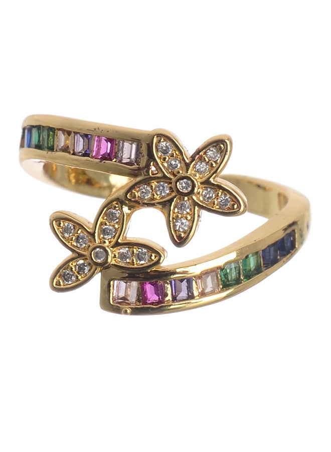 Akher el Ankoud Gold Zircon Ring  - Image 2