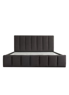 DANUBE HOME Danube Home Vista King Bed With 4 Drawers Sturdy Modern Design Wooden Double Bed Frame Furniture L 220 x W 191 x H 111 cm Black  - Image 2