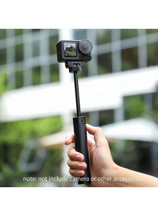 حامل مغناطيسي قابل للطي سريع التحرير أسود لهاتف DJI Osmo Action، عصي سيلفي قابلة للتعديل، محول حامل ثلاثي القوائم، مع دوران 360 درجة - Image 4