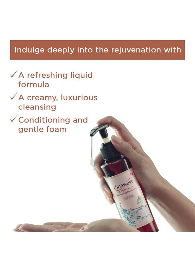 Spawake - Ayurveda Face Cleanser, Rejuvenating Foaming Face Wash, 190 Ml - Image 1