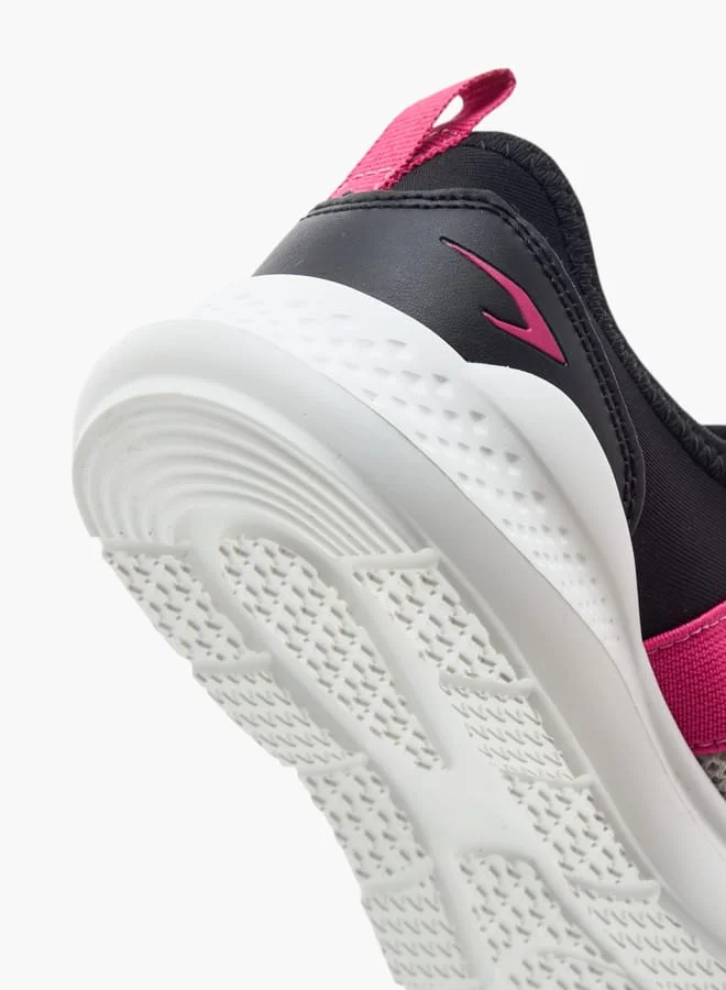 Dash Girls Textured Slip-On Sneakers
