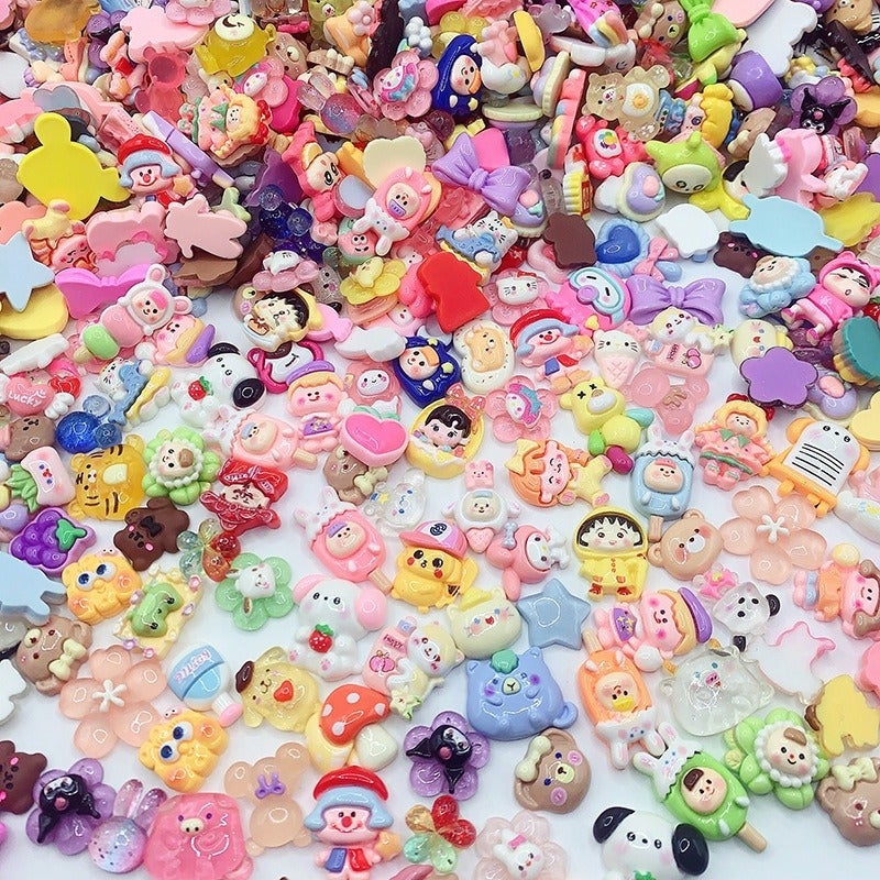 Mixed Cartoon Resin DIY Craft Beads for Jewelry Making - Image 5