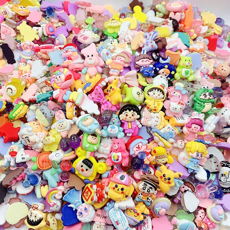 Mixed Cartoon Resin DIY Craft Beads for Jewelry Making - Image 2