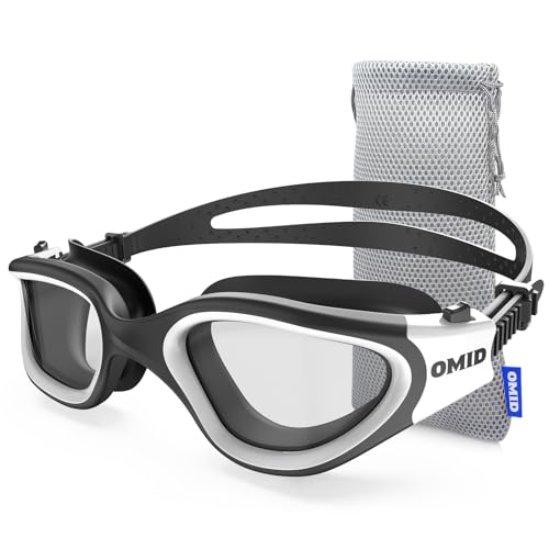 OMID Swim Goggles, P2 Polarized Swimming Goggles for Men Anti-fog Goggles Swimming for Adult Women - Image 1