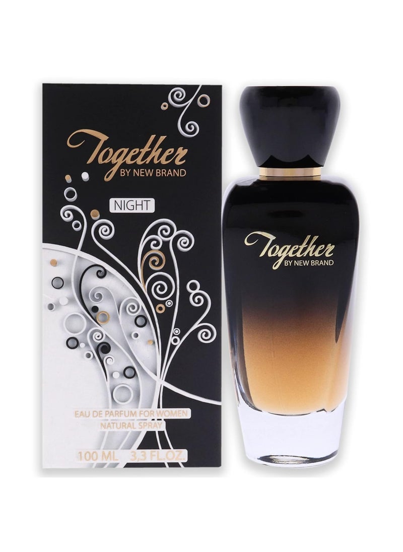 NEW BRAND New Brand Together Night EDP Spray Women 33 oztnig1w 