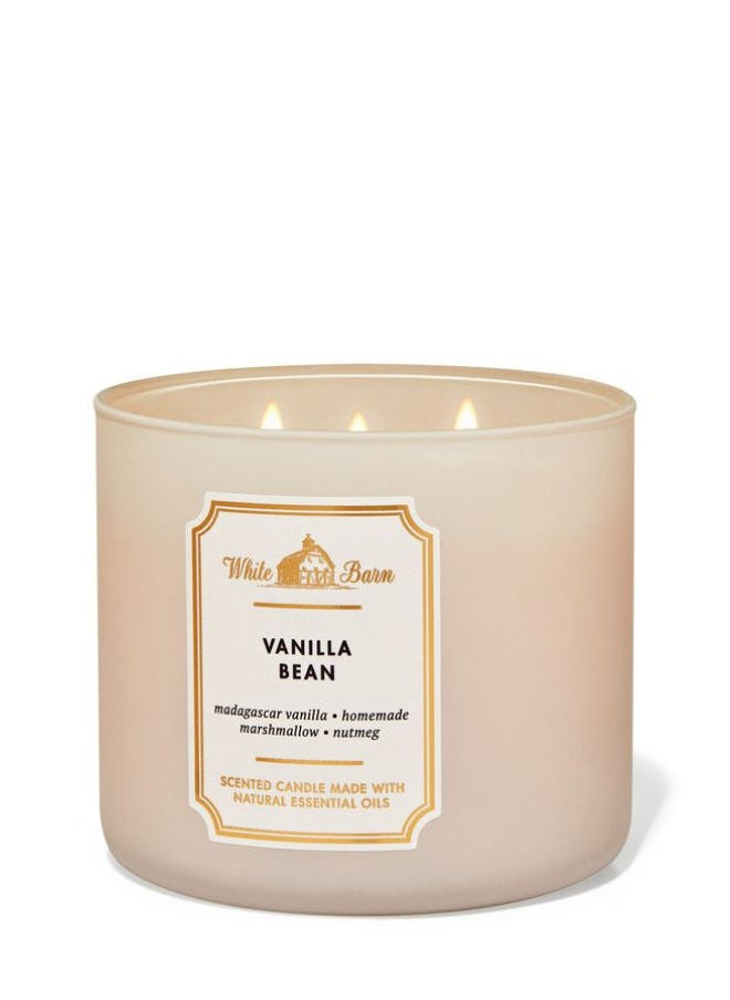 Bath & Body Works Vanilla Bean 3-Wick Candle 411g 