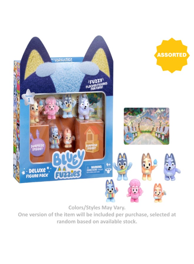BLUEY مجموعة شخصيات بلوى فوزي الفاخرة 1 (متنوعة) - Image 2